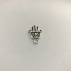 Antique silver DIY pendant accessory: Lucky Hand 21x13mm palm 2518 details Picture